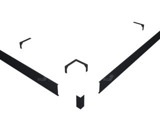 Экран для душевого поддона RGW N/ST-21 G 50231585-02 80x150см графит